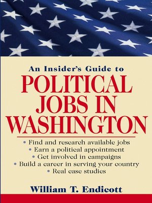 cover image of An Insider's Guide to Political Jobs in Washington